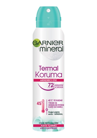 Garnier Mineral Deodorant Termal Koruma Sprey Kadın 150 Ml