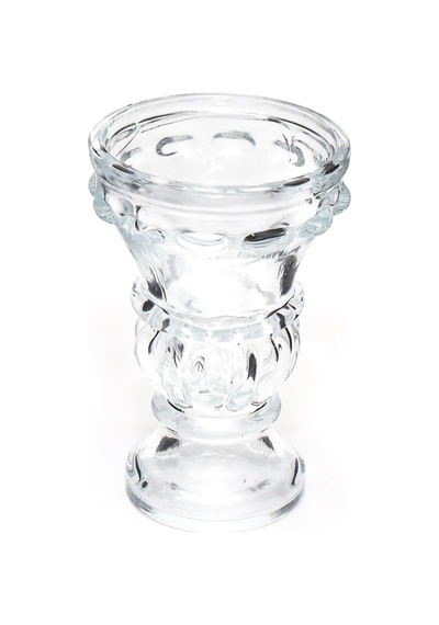 Tekli Kristal Cam Şamdan Mumluk Genel