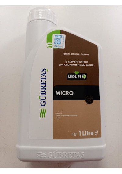 Gübretaş Leolife-m Micro - 1 Lt, Sıvı Organomineral Gübre