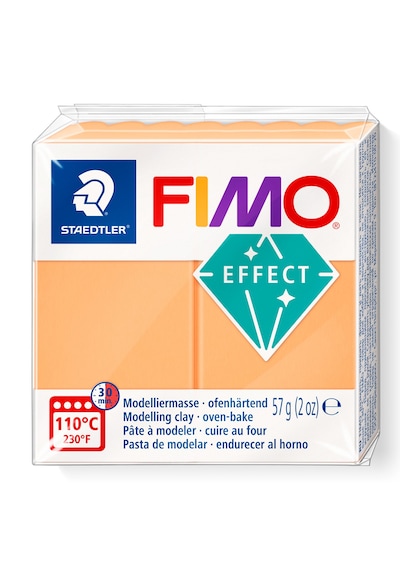 Staedtler Fimo Effect Polimer Kil 401 Neon Orange