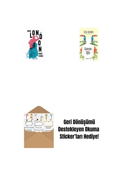 Deniz Kurdu + Güneşin Oğlu + Okuma Sticker'ları