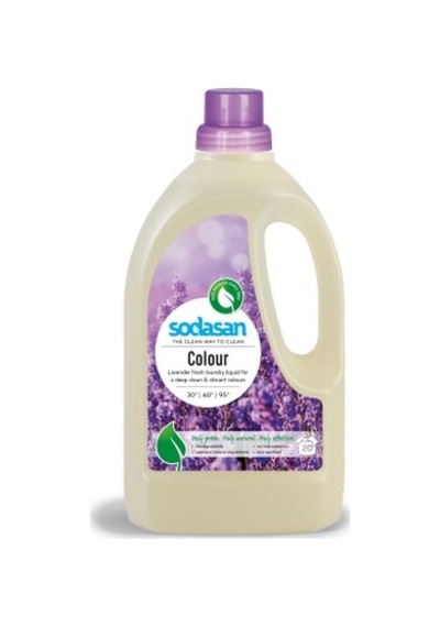 Sodasan Lavanta Renkliler İçin Sıvı Çamaşır Deterjanı 1500 ML