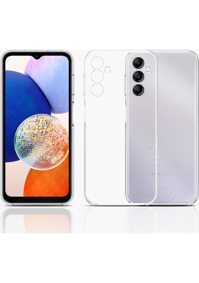 Cosmotex Newface Samsung Galaxy Uyumlu  A14 4g Kılıf Lüx Şeffaf Silikon