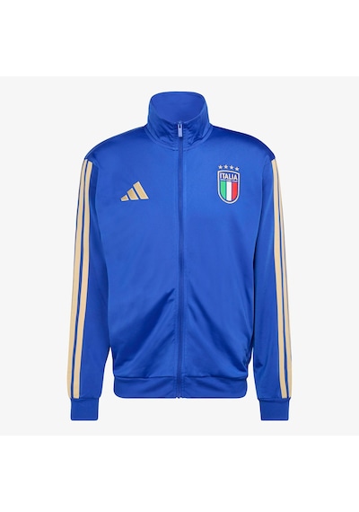 Adidas İtalya Dna Erkek Mavi Eşofman Üstü Jy9660 Mavi