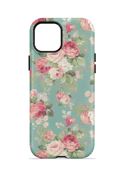 Velvoria Valestra Mint Pembe Gül Apple iPhone Uyumlu 15 Darbe Korumalı Kılıf Valestra Select - Mint Pembe Gül