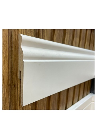 Yalı Serisi Lake Beyaz B Model 10cm Pvc Süpürgelik