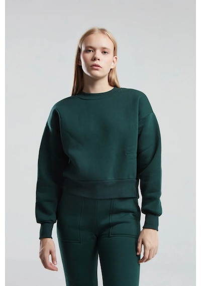 Kadın Yeşil Sweatshirt Yeşil