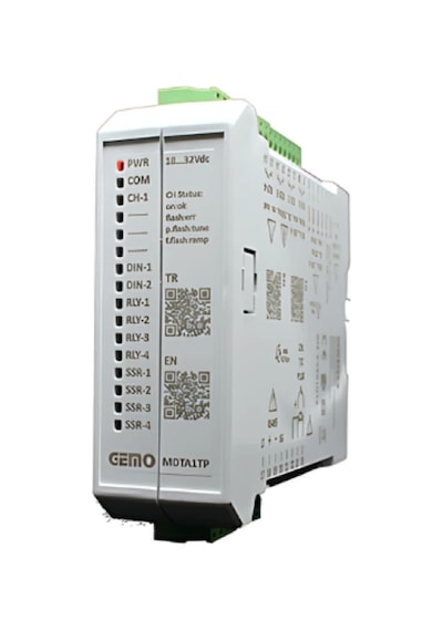 Gemo Mdta1tp , 24vdc Pt100/tc 4xssr/4xröle Pıd Isı Kontrol