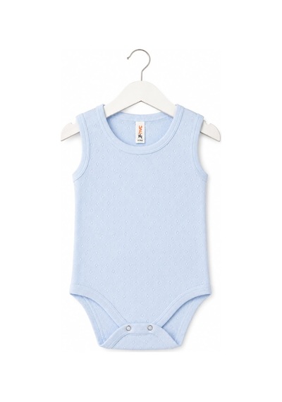 H&c Coolboy H&c 5'li %100 Pamuk Desenli Jakarlı Kolsuz Bebek Body Zıbın 2 Krem- 1 Mavi- 1 Baklava Desenli- 1 Beyaz