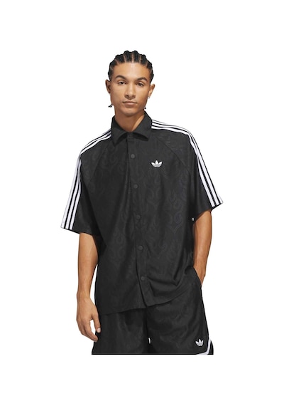 Ka9356-e Adidas Jacquard Top Erkek Gömlek Siyah Ka9356-e Siyah