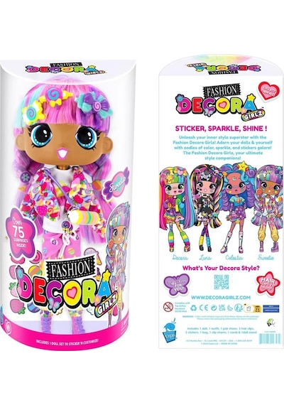 Decora Girlz Büyük Moda Bebek 28 Cm - Sweetie Standart