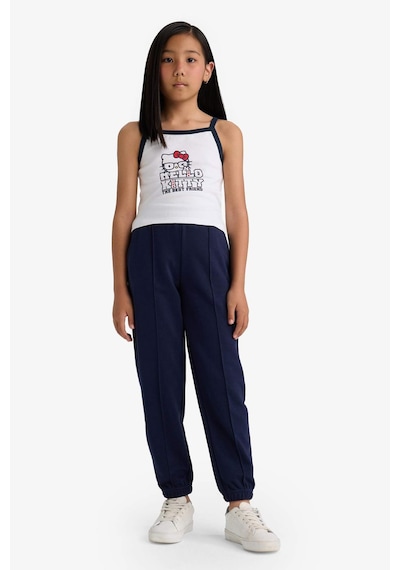 Defacto Kız Çocuk Hello Kitty Atlet F8271a825hswt80 Beyaz