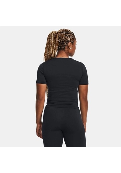 Under Armour Vanish Elite Dikişsiz Kadın Siyah T-shirt 1379149 Siyah