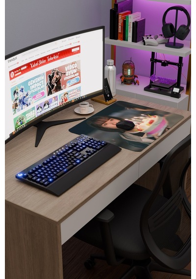 Pyramid Game K Drama Kdrama V2 48x40 Xl Gaming Kauçuk Kaymaz Taban Mouse Pad Fare Altlığı