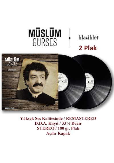 Müslüm Gürses - Klasikler 2 Plak