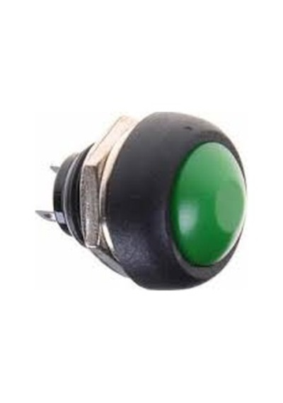 Mantar Buton Yeşil Ic184 Buton 12Mm Pbs33B