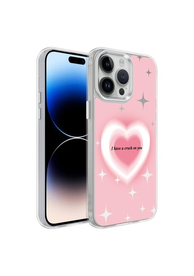 Apple Uyumlu iPhone 13 Pro Max Kılıf Airbagli Parlak Tasarımlı Desenli Mimbo Kapak
