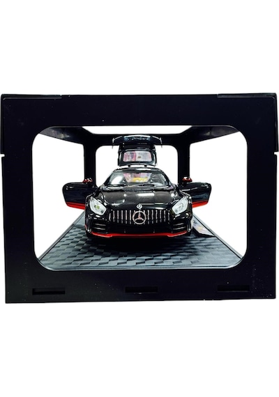 1:24 Metal Model Koleksiyon Araba Mercedes Amg Siyah 21 Cm Cz121b