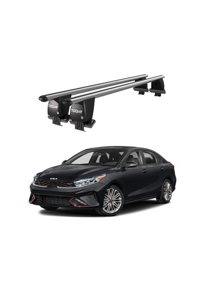 Kia Forte Iıı Bd Sedan 2019 Ve Sonrası Oluksuz Kilitli Ara Atkı Port Bagaj Tavan Barı
