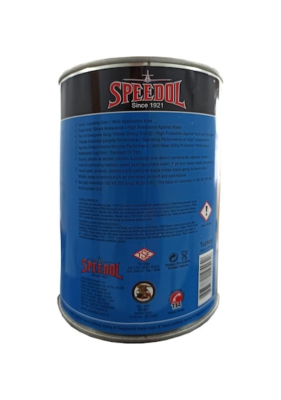 Speedol Lityum Kompleks Gres Mavi Isıya Dayanıklı Gres 900 G