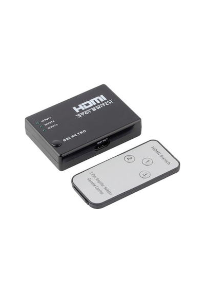 Gplus Sy-301 3 Port Kumandalı Full Hd 1080P Hdmi Switch