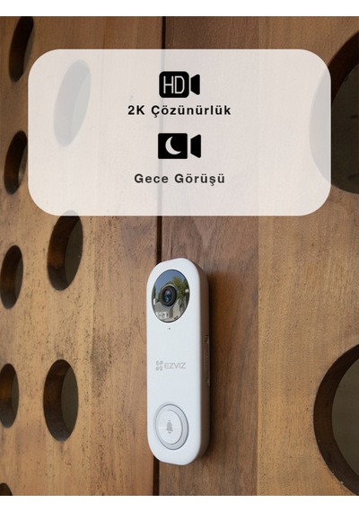 Db1 Pro Akıllı Kapı Gözetleyici 4.3 Dokunmatik Ekran, Uzaktan Görüntüleme Fynix Teknoloji
