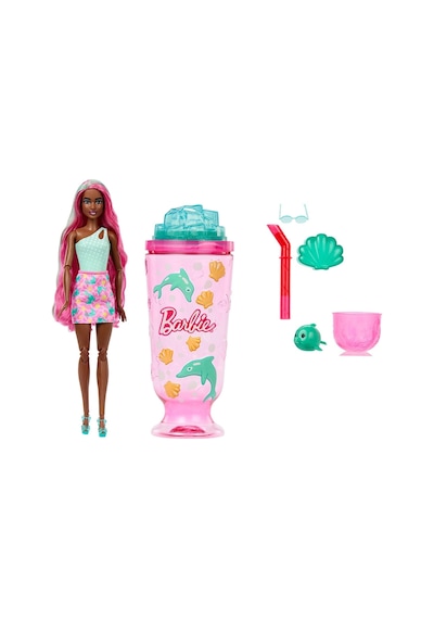 Jkf60 Barbie Pop Reveal Sürpriz Bebek - Mor Saçlı
