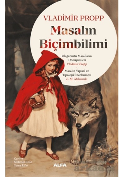 Masalın Biçimbilimi Alfa Yayınları Ciltli