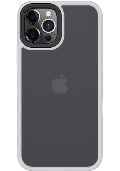 Benks Apple Uyumlu iPhone 12 Kılıf Arkası Mat Buzlu Benks Hybrid Kapak ZORE-216399