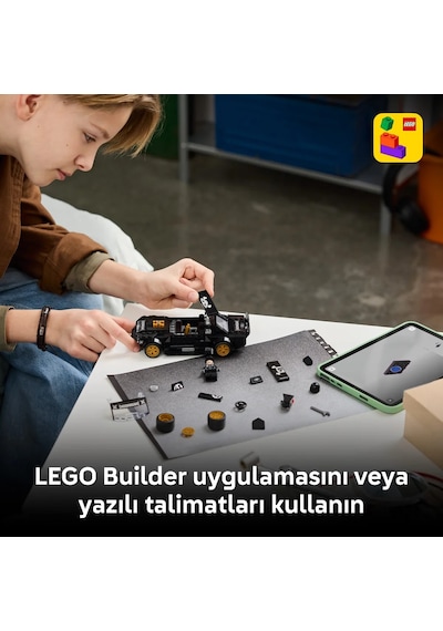 LEGO® Speed Champions Ken Block’un ‘65 Ford Mustang Hoonicorn V1’i 77262 - 9+ için Minifigür İçeren Oyuncak Yapım Seti (345 Parça)