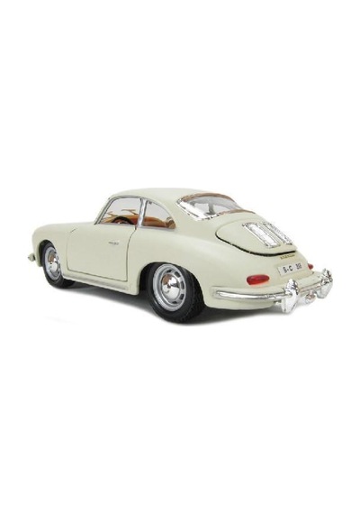 Bburago 1961 Porsche 356b Coupe Krem 1 24 Model Araba