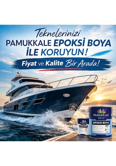 Pamukkale 4200 Epoksi Boya 18 Kg Ral 1017 Safran Sarısı Diğer