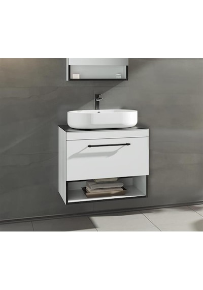 Orka Knıdos 70 Alt Modül + Lavabo Parlak Beyaz Diğer Orka Knıdos 70 Alt Modül + Lavabo Parlak Beyaz Diğer