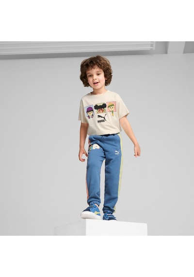 Puma X Playmobıl T7 Çocuk Eşofman Altı 627397 24 Mavi