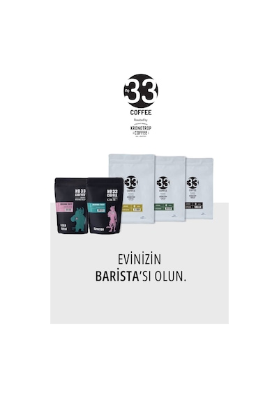 No 33 Espresso Çekilmiş Kahve 4 Al 3 Öde