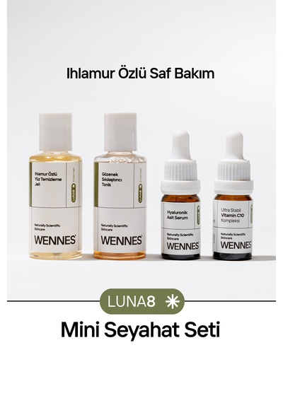 Mini Seyahat Seti: Ihlamur Özlü Saf Bakım Luna8