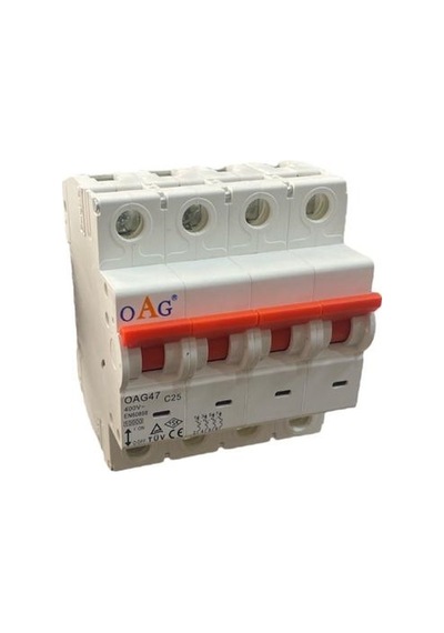 Oag 4x25 A 10 Ka Otomatik Grup Sigorta