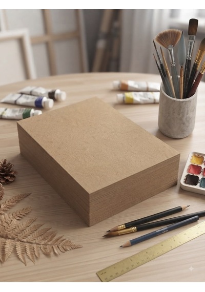 Premium Kraft Kağıt A4 90 Gr 100 Lü 21x29,7 Cm Yazıcı, Baskı Ve El İşi Kağıdı