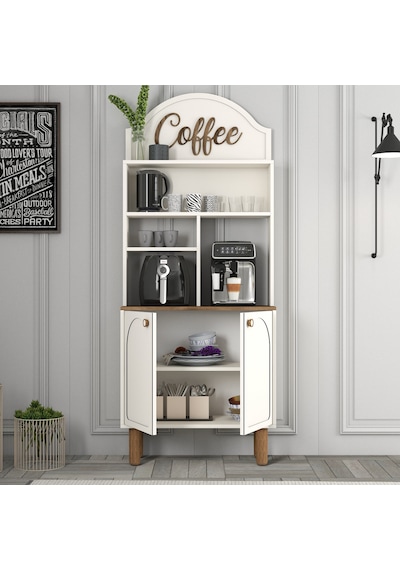 Bohem Kahve Köşesi 80cm - Krem Krem