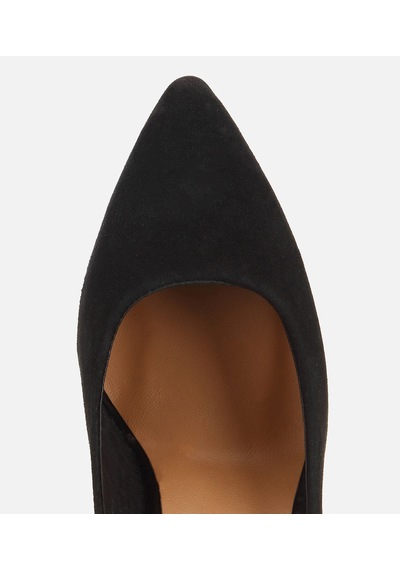 Hotiç Kadın Süet Deri Siyah Klasik Stiletto Ayakkabı 01ayh321900a100 01ayh321900a100 Siyah