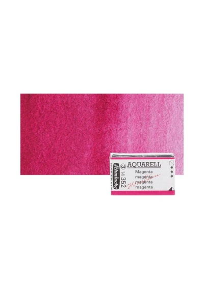 Schmincke Horadam Aquarell 1/1 Tablet 352 Magenta Seri 3