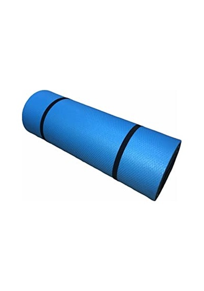 10 Mm Pilates Minderi Yoga Matı 180x60 Cm Mavi Mat Genel