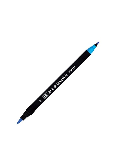 Zıg Art&Graphıc Twın Tut-80 34 Cobalt Blue
