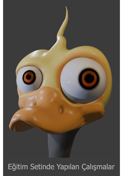 Blender Sculpting İle Organik Modelleme Video Eğitim Seti