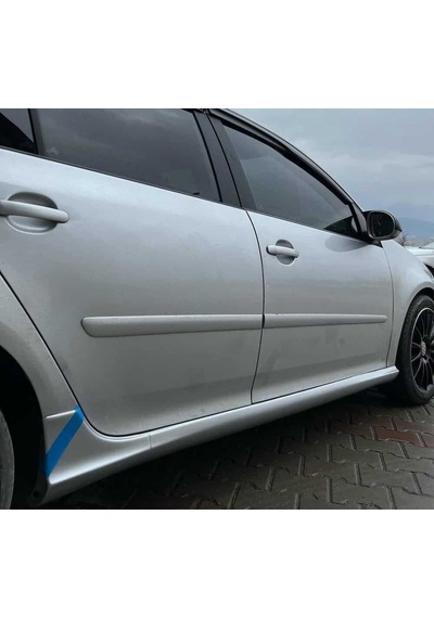 Vw Golf 5 Gtı Yan Marşpiyel Seti Plastik 2 Adet Mat Siyah 2003 2004 2005 2006 2007 2008 2009 Karlık+ek+bodykit