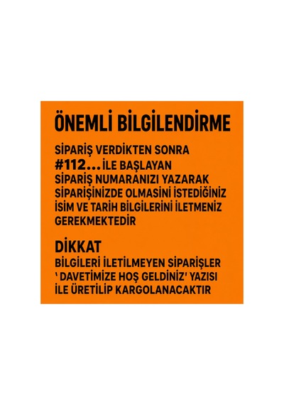 Mupoy Kişiye Özel Gelin Arabası Arka Cam Yazısı İsim, Tarih Ve Dekorlu Sticker
