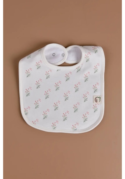E&f Store Sıvı Geçirmez Mama Önlüğü - Çiçek Buketi Çok Renkli