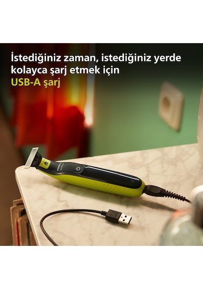 Qp2724/10 Oneblade Yüz Şekillendirici