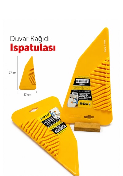 Duvar Kağıdı Ispatulası Esnek Pvc Uçlu Spatula 17 27 Cm -