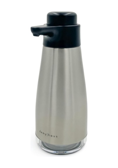 Tr Sense Touch Manuel Pompalı Sıvı Sabunluk Paslanmaz Çelik 450ml Şeffaf Seviye Bölmesi Parmak İzi Bırakma Diğer